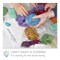 SOAP FELTING KIT: Make Your Own Felted Soap. Diy Kit Includes Multiple Colors of Wool &#x26; Written Instructions. Easy Craft for Kids, Beginners